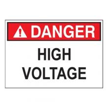 Morris 21442 - Bilingual Sign High Voltage…